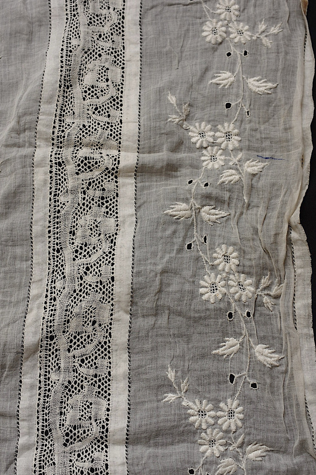 アンティークレース dentelle antique lace 刺繍ハギレ