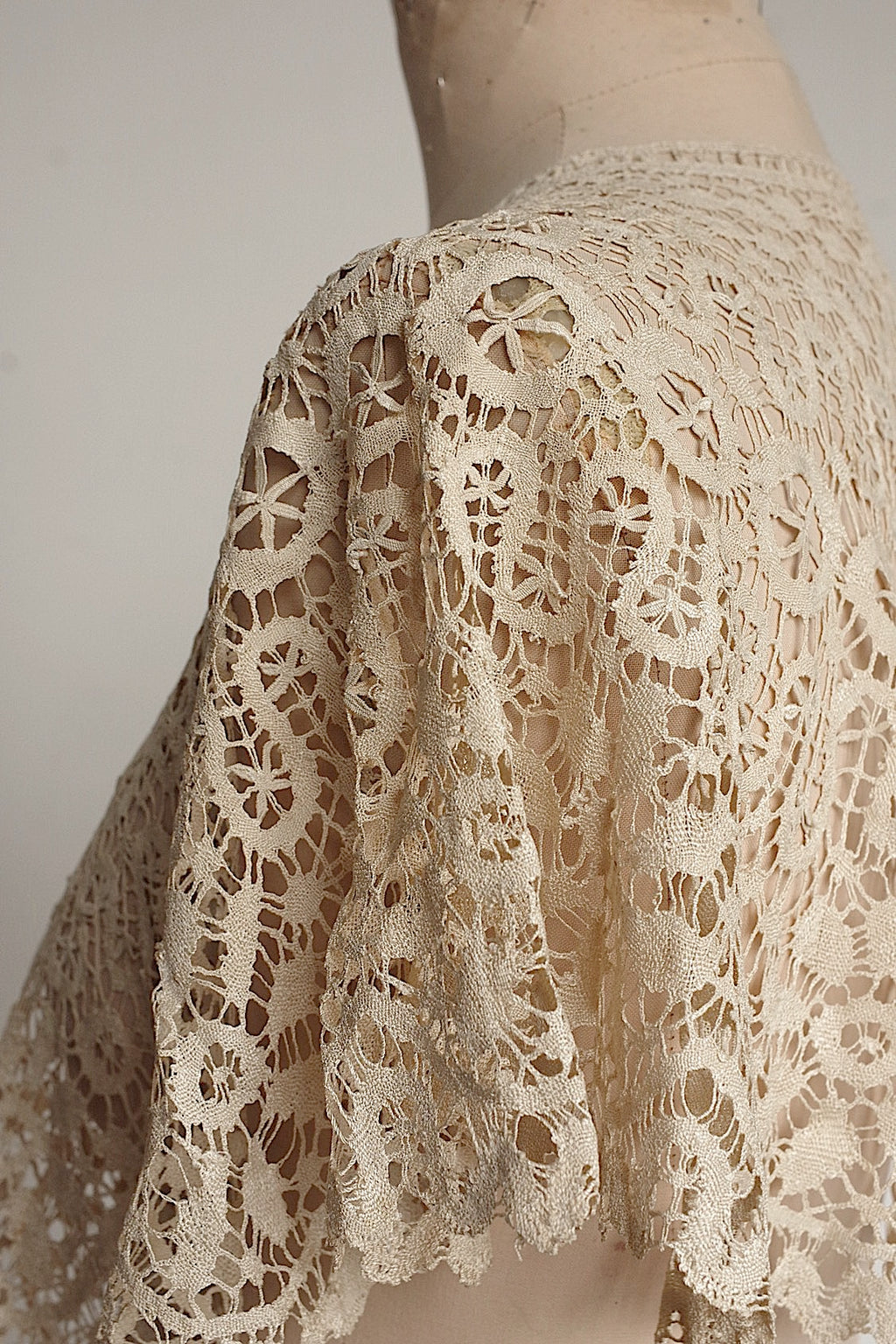 アンティークレース dentelle antique lace  襟
