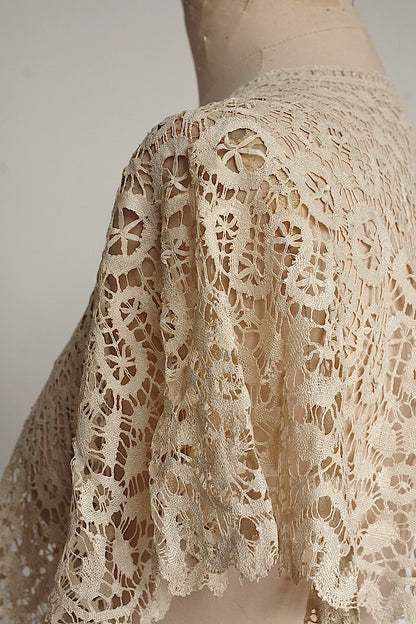 Antique lace dentelle antique lace collar