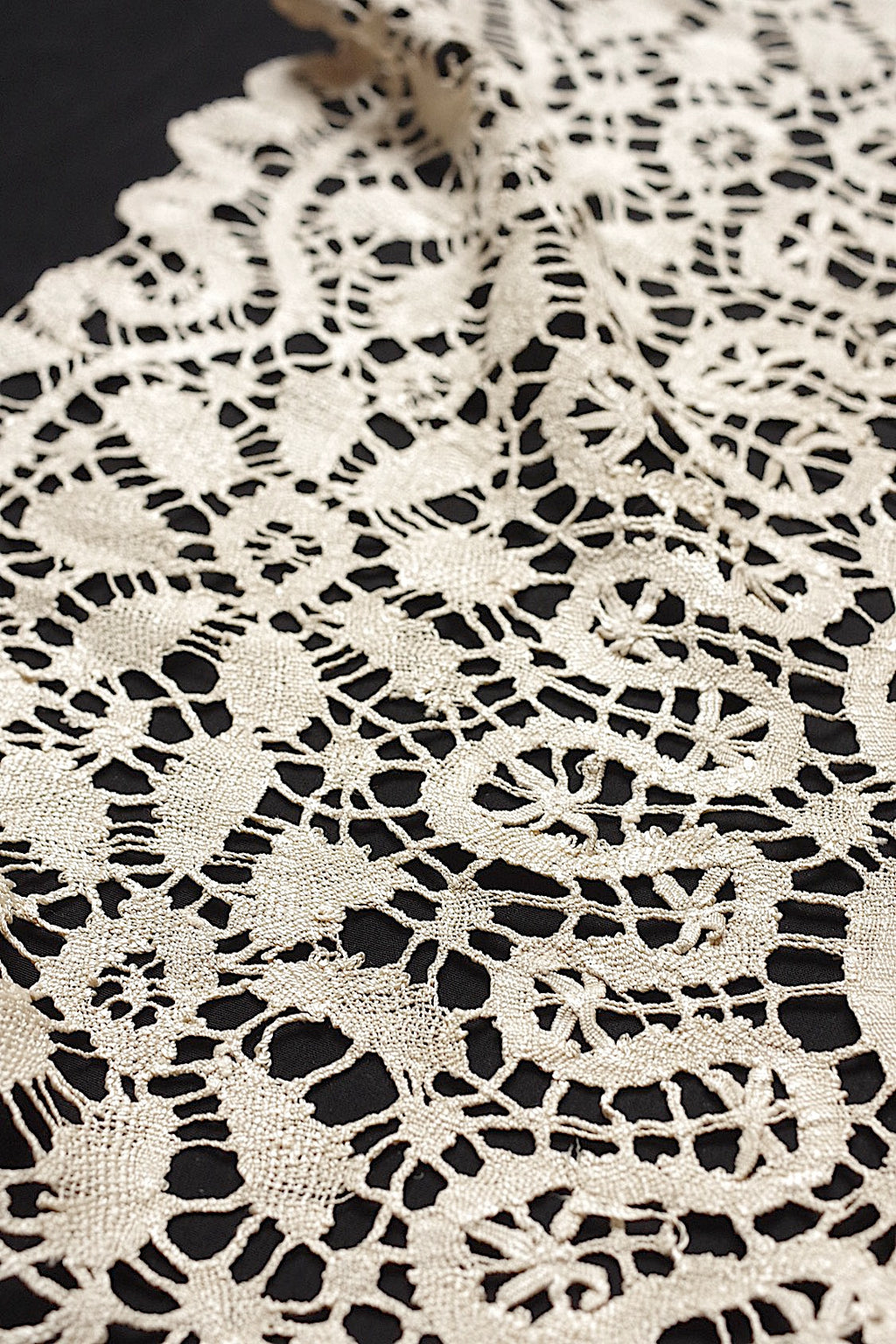 アンティークレース dentelle antique lace  襟