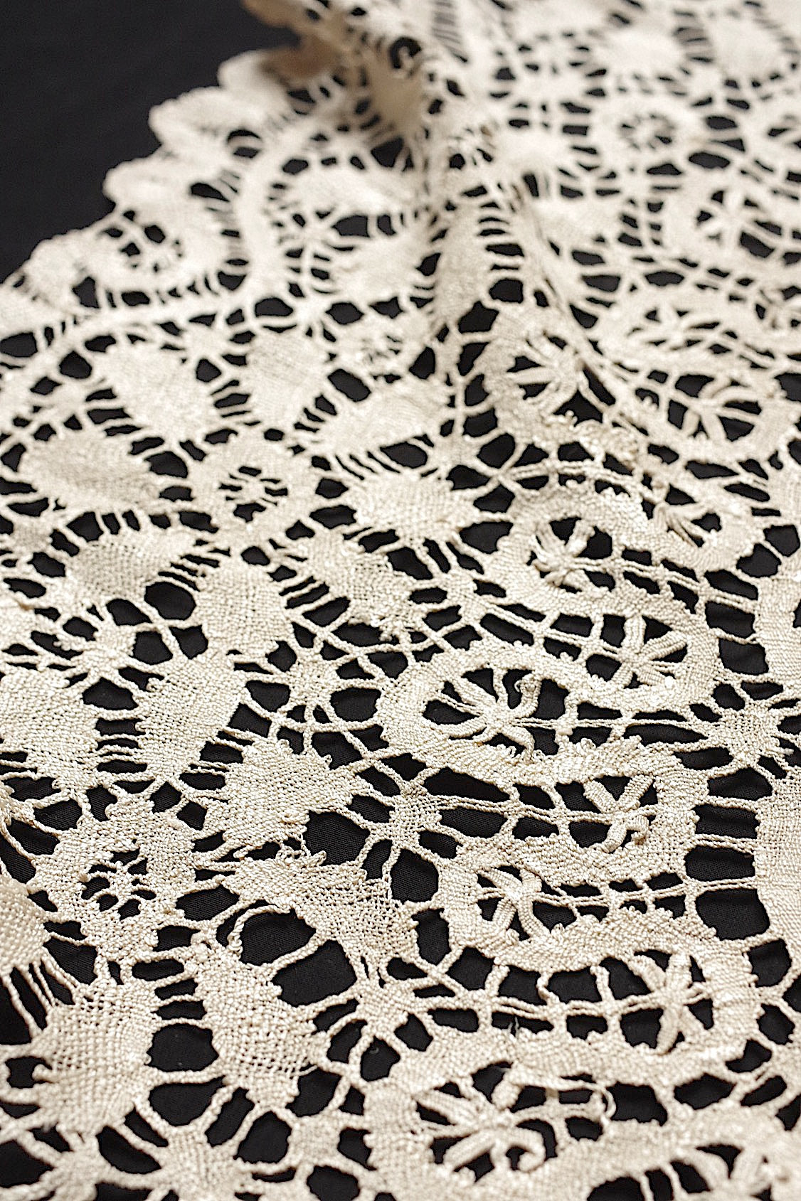 アンティークレース dentelle antique lace  襟