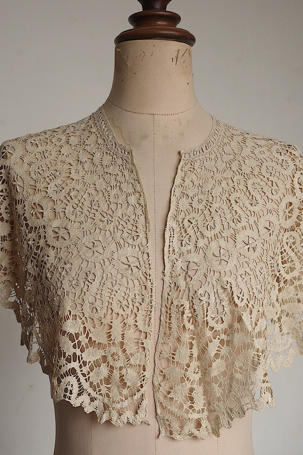 アンティークレース dentelle antique lace  襟