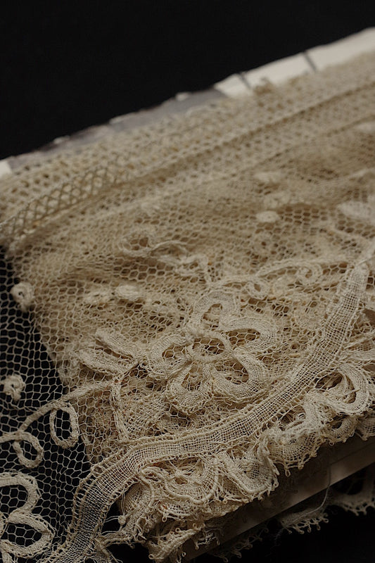 アンティークレース dentelle antique lace 190cm＋180cm