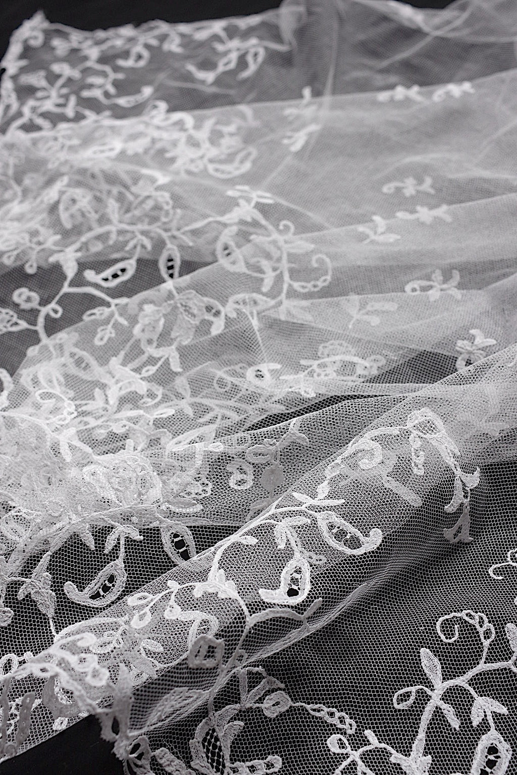 アンティークレース dentelle antique lace 130cm
