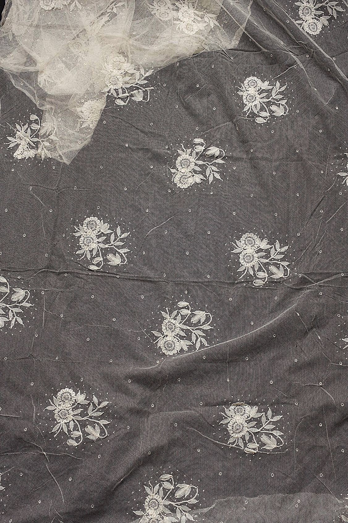 アンティークレース dentelle antique lace チュールハギレ