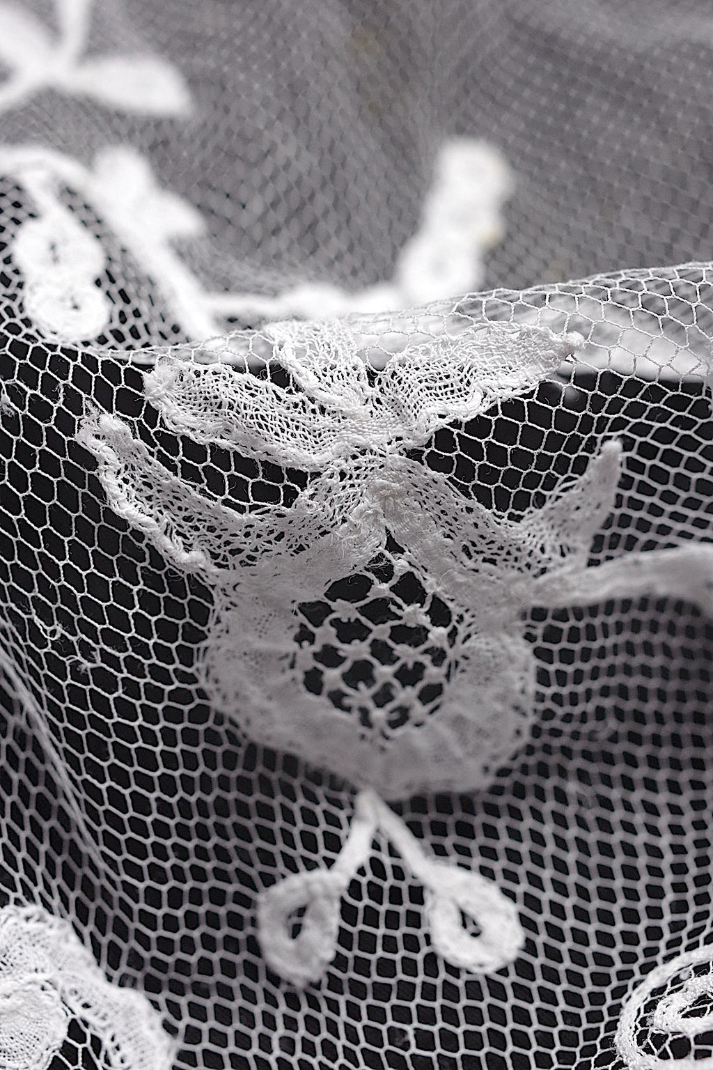 アンティークレース dentelle antique lace　130cm