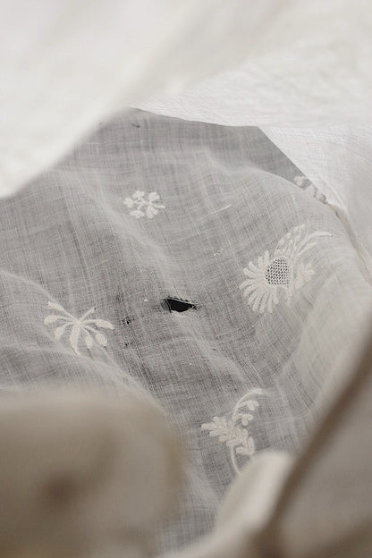 アンティークレース dentelle antique lace　クッションカバー２種