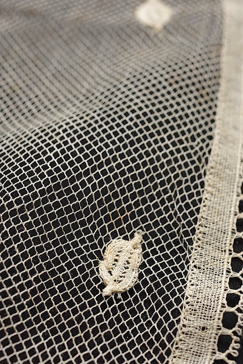 アンティークレース dentelle antique lace　ラペット２種