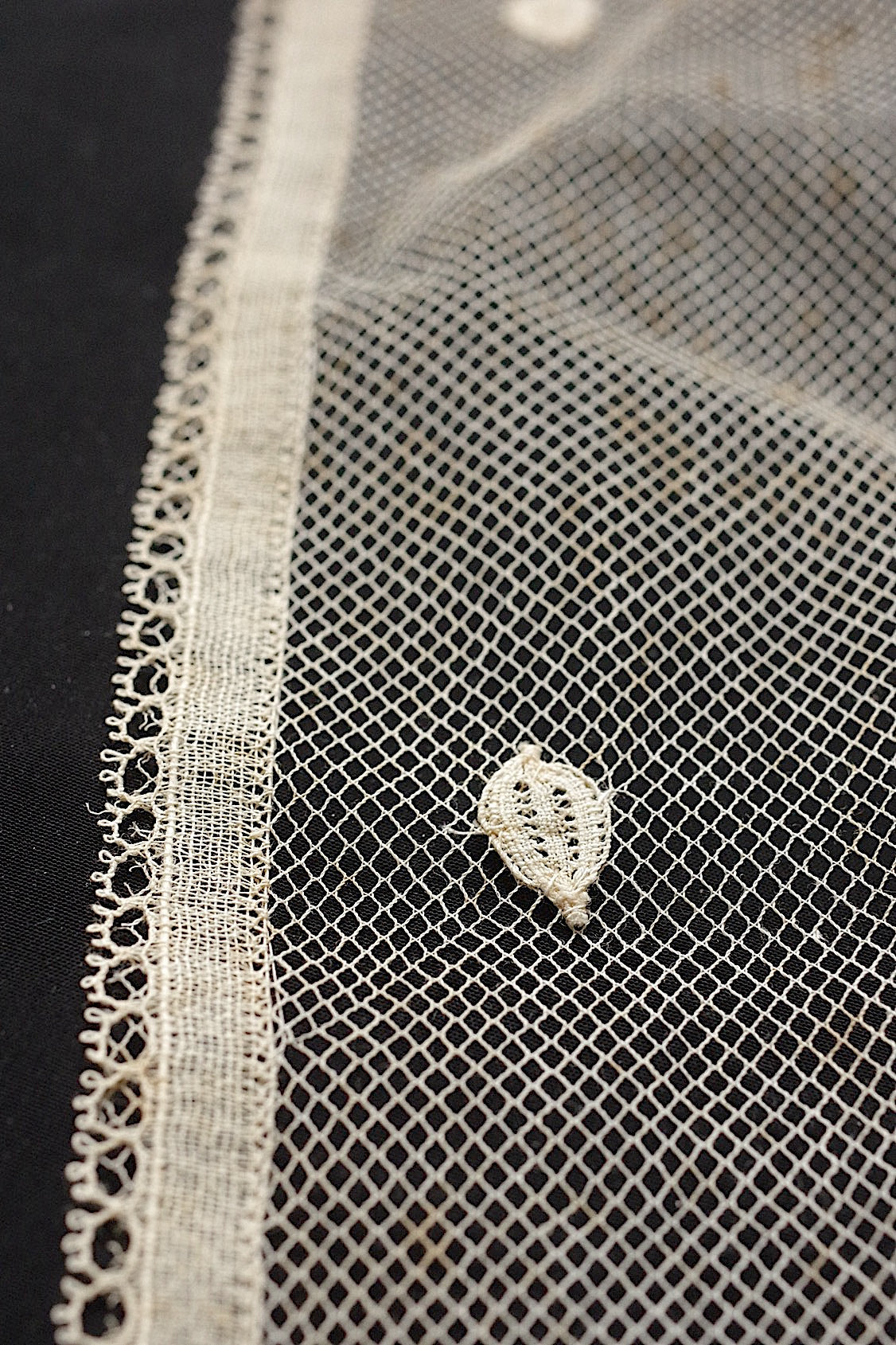 アンティークレース dentelle antique lace　ラペット２種