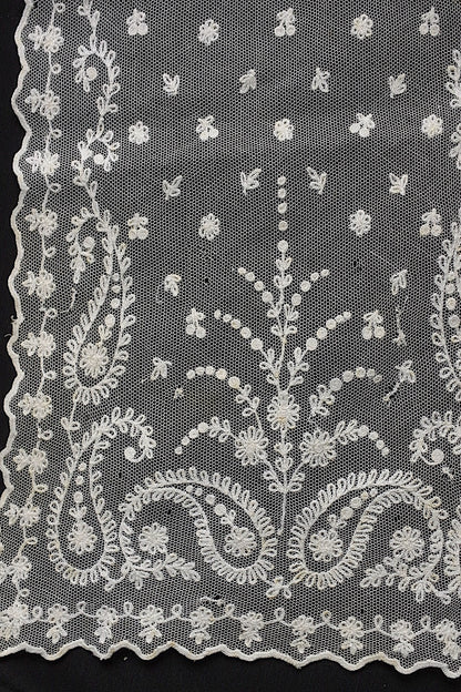 Antique lace dentelle antique lace 2 types of lappets