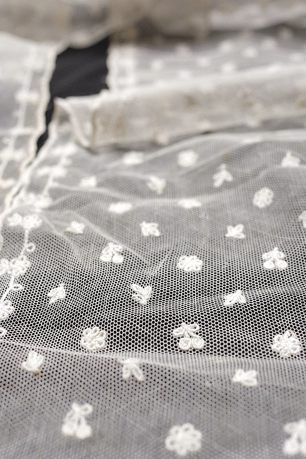 アンティークレース dentelle antique lace　ラペット２種