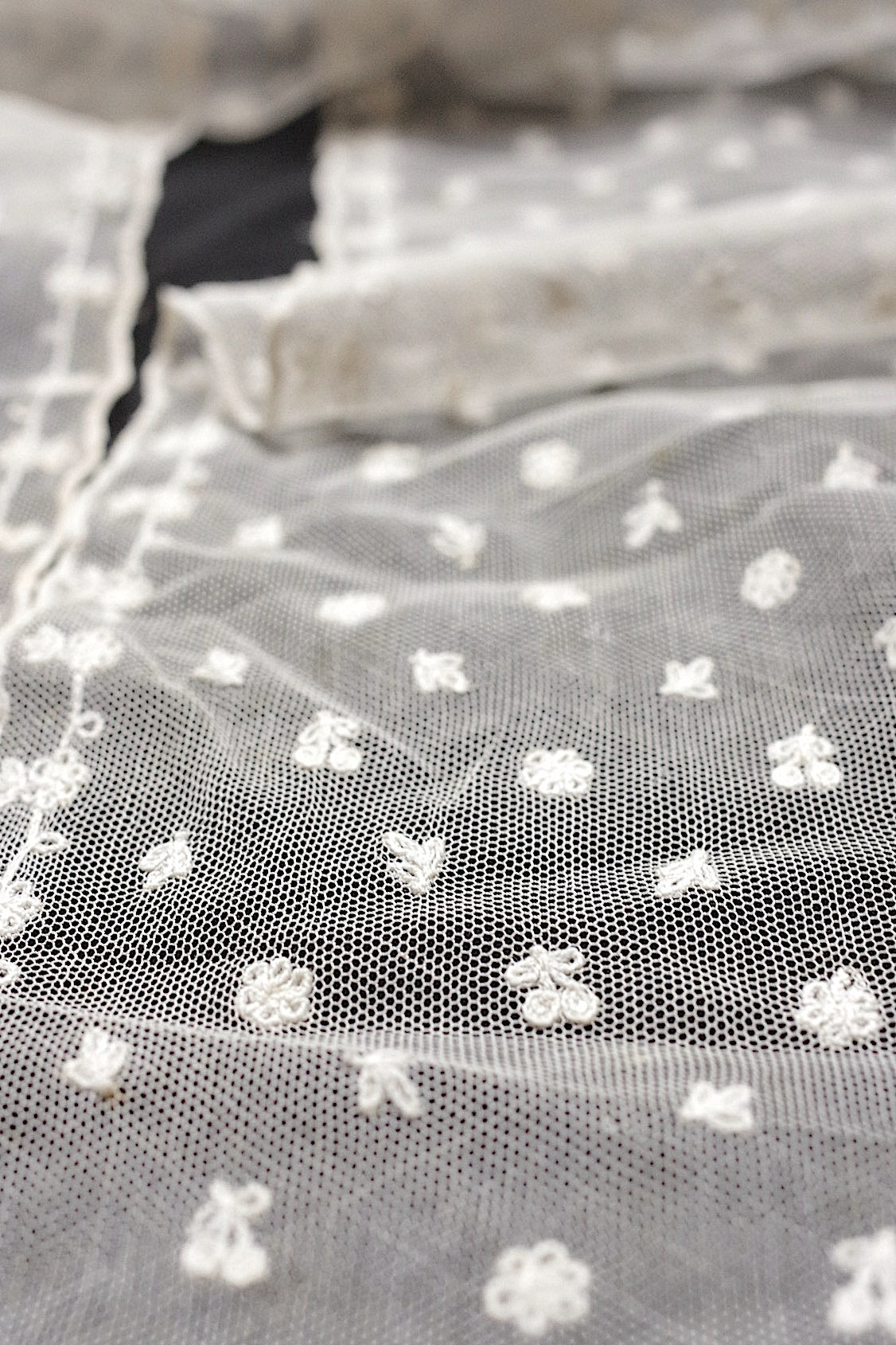 アンティークレース dentelle antique lace　ラペット２種