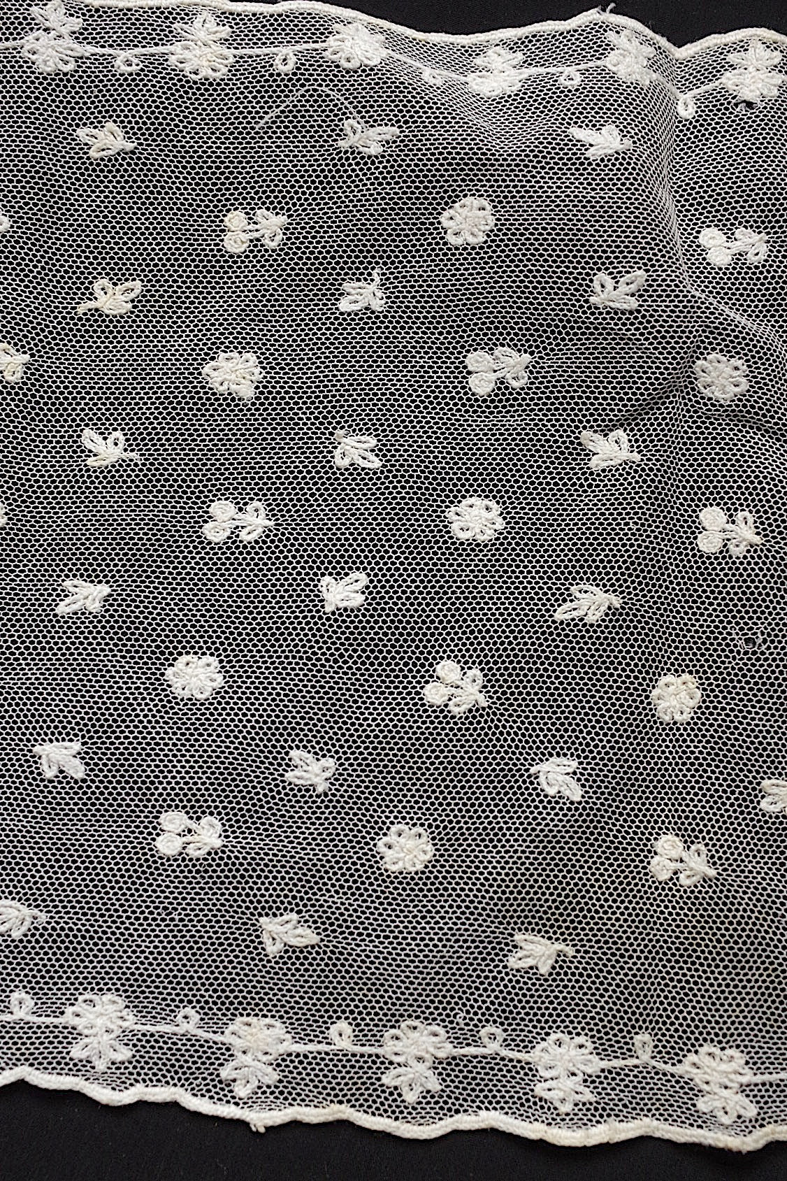 アンティークレース dentelle antique lace　ラペット２種