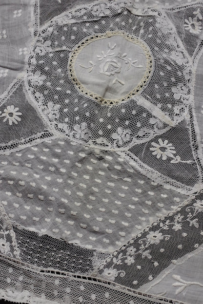 Antique lace dentelle antique lace doily 2 types