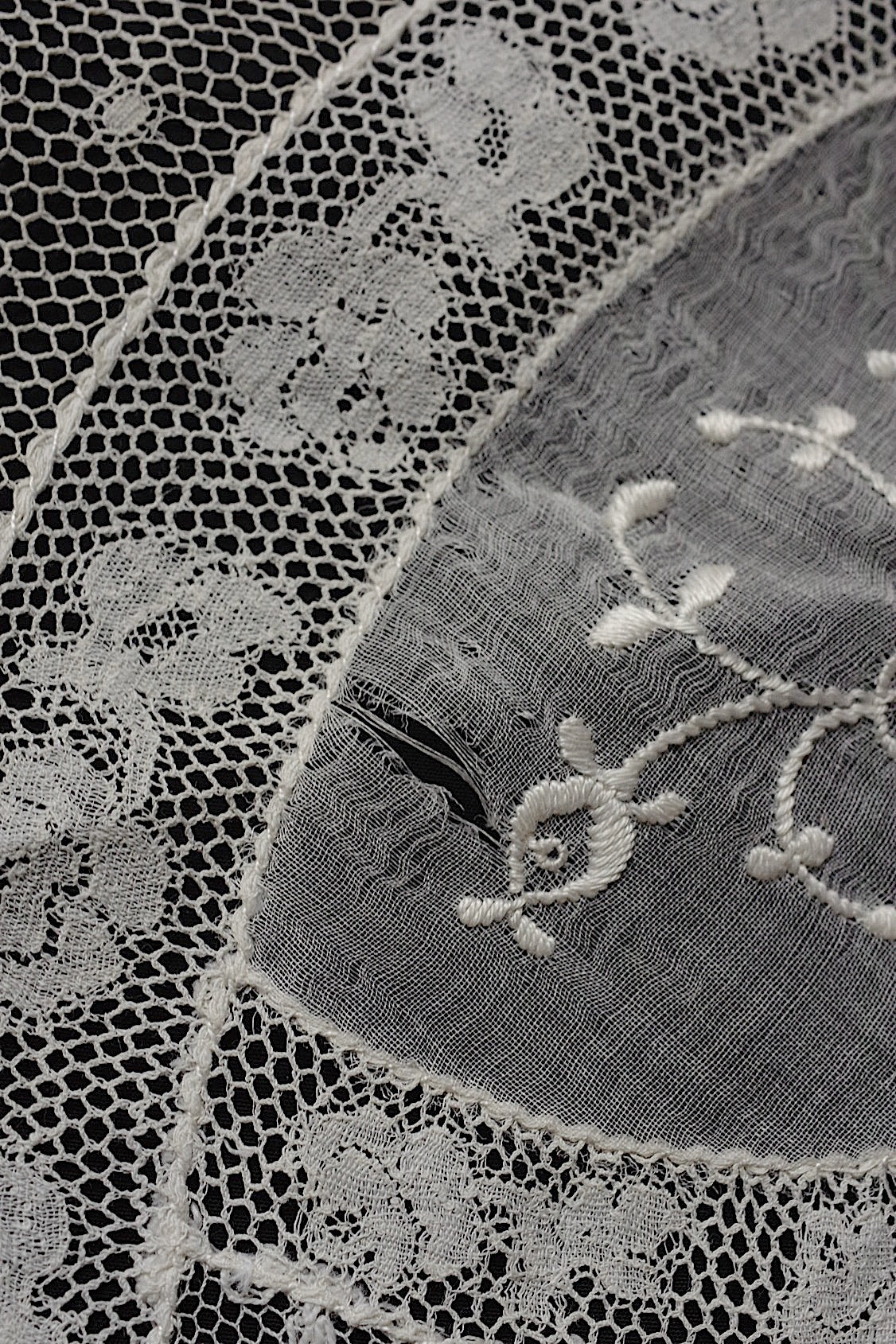 アンティークレース dentelle antique lace ドイリー2種- .FR a l'epoque