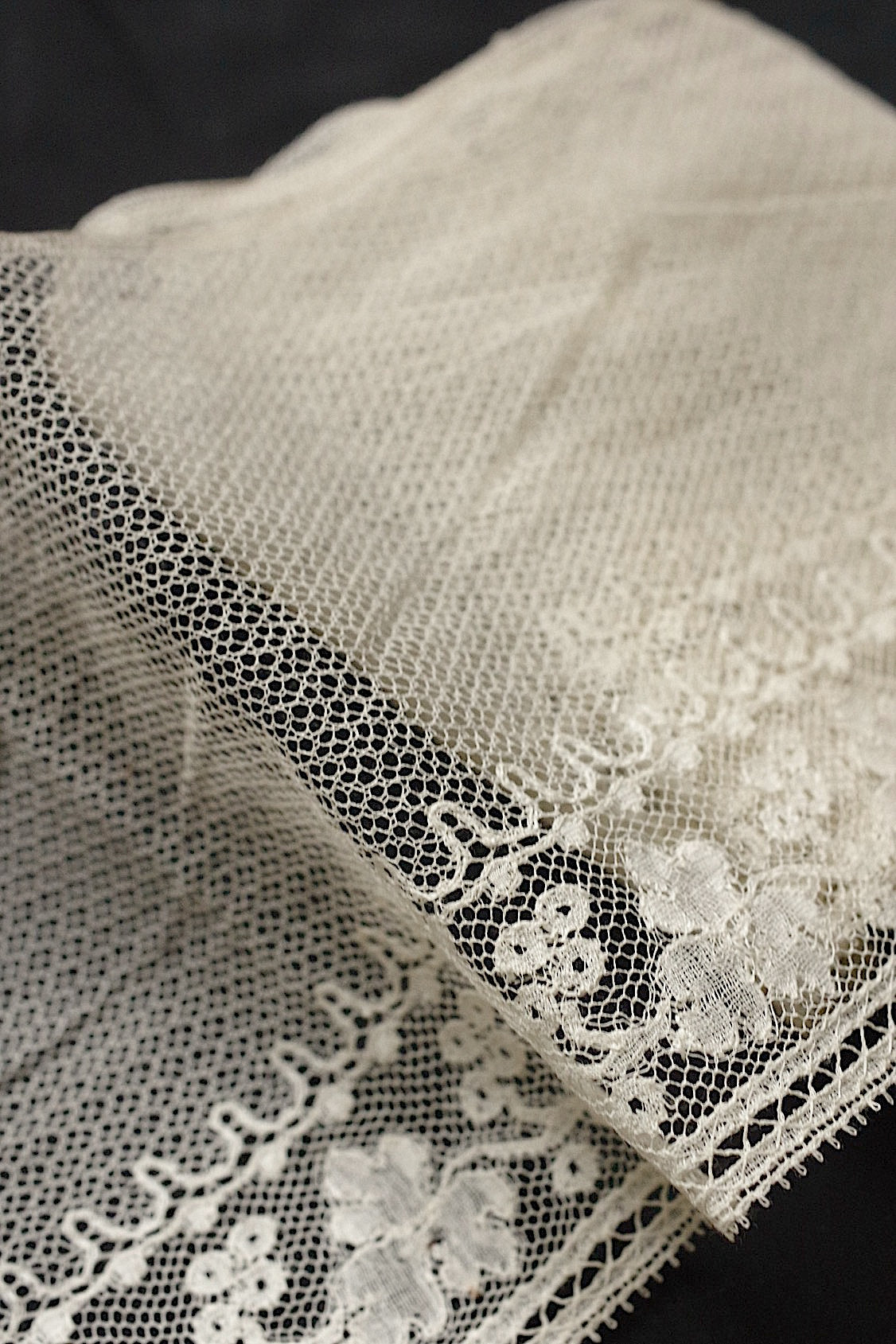 アンティークレース dentelle antique lace　133+138cm