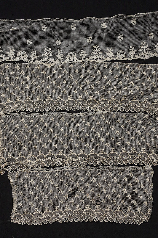 アンティークレース dentelle antique lace　アランソンハギレなど