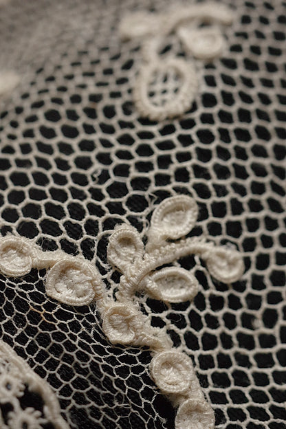 アンティークレース dentelle antique lace　アランソンハギレなど
