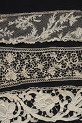 Dentelle antique, dentelle antique, 3 types dont la dentelle italienne