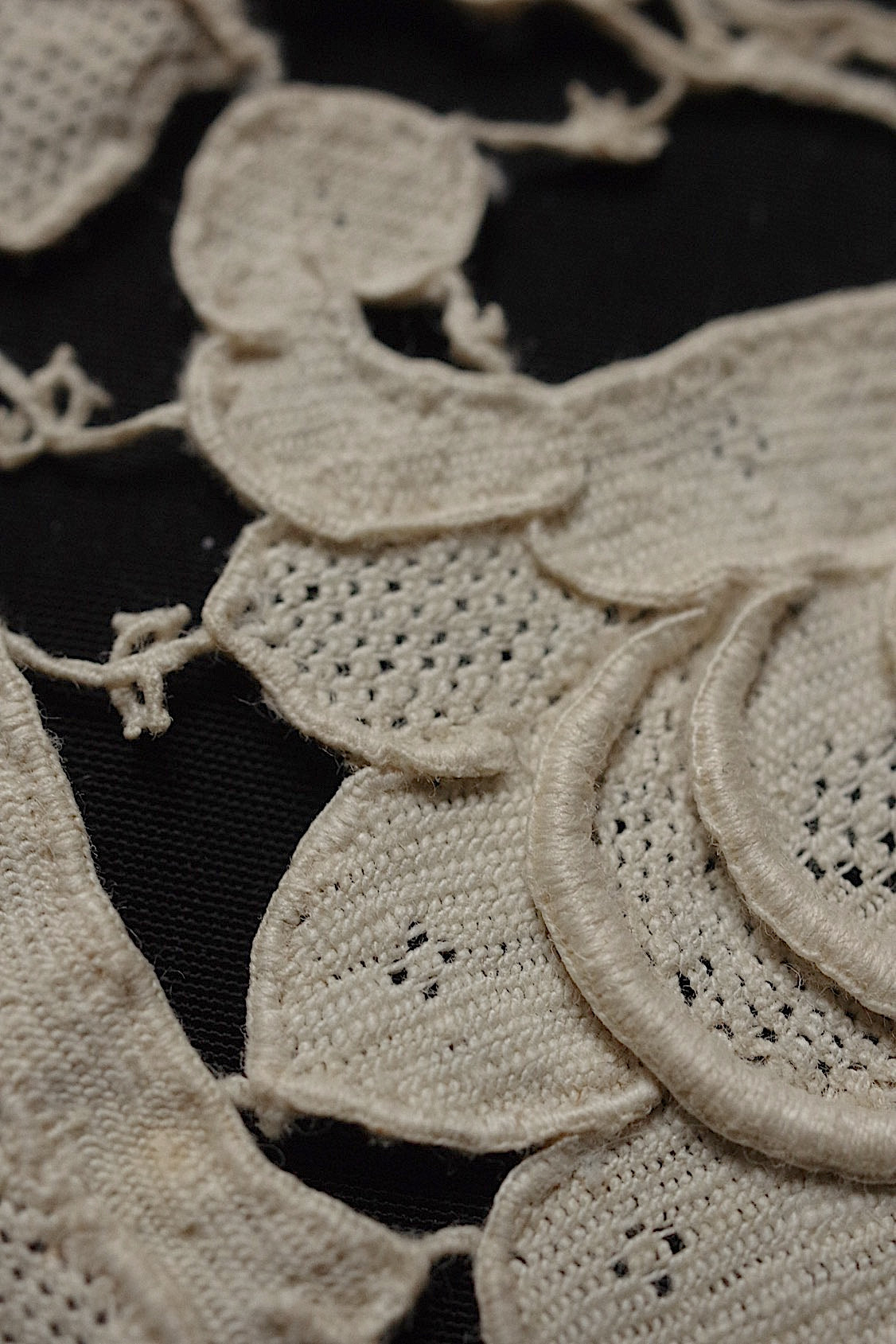 アンティークレース dentelle antique lace　イタリアレースなど３種