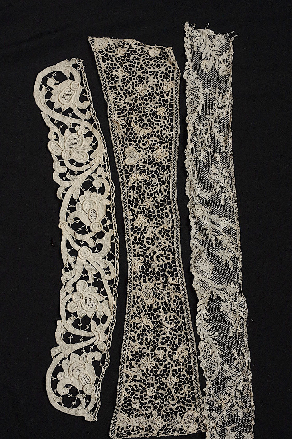 アンティークレース dentelle antique lace　イタリアレースなど３種