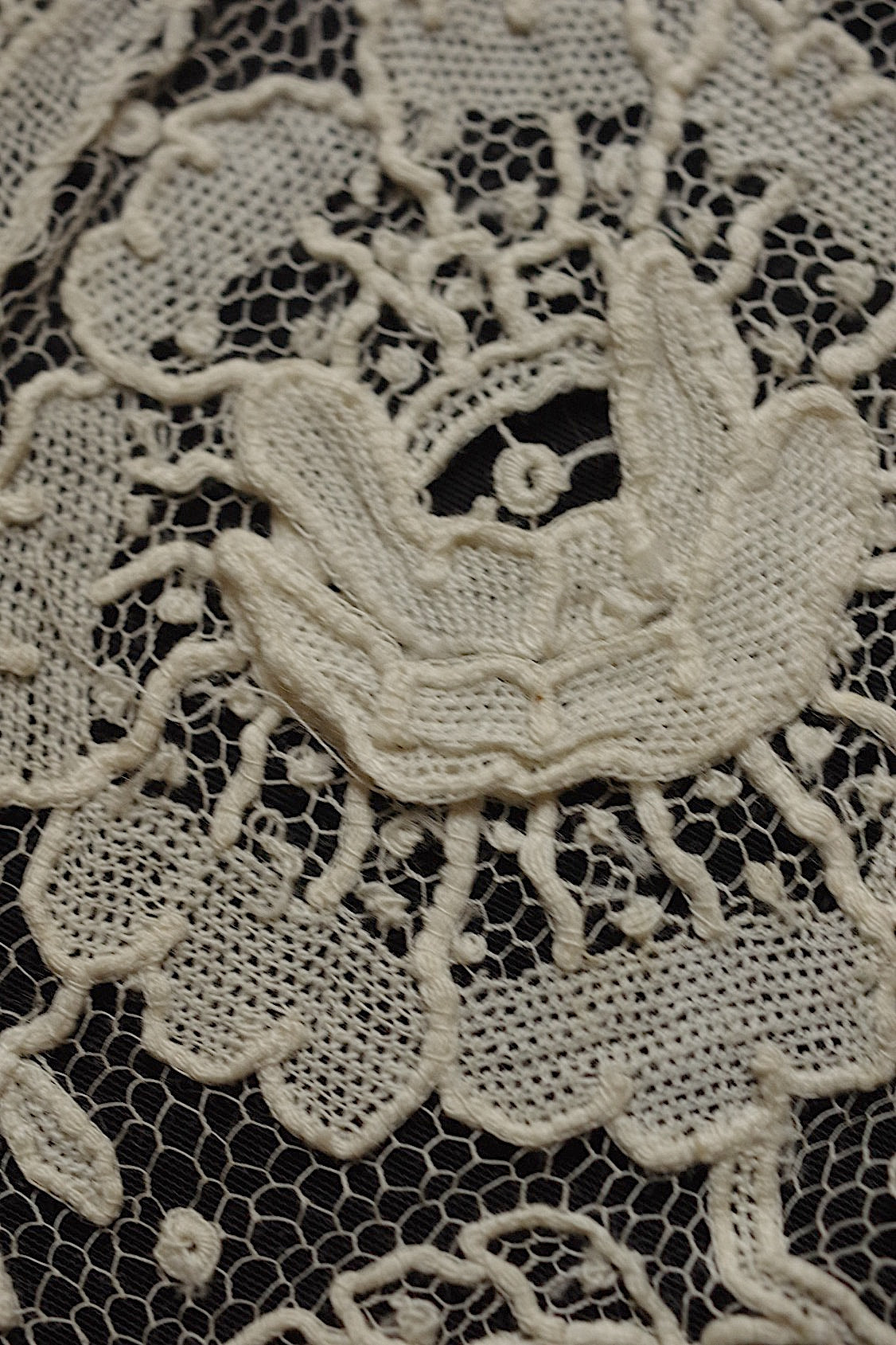 Antique lace dentelle antique lace Honiton Bruxels mix