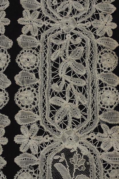 Antique lace dentelle antique lace Honiton Bruxels mix