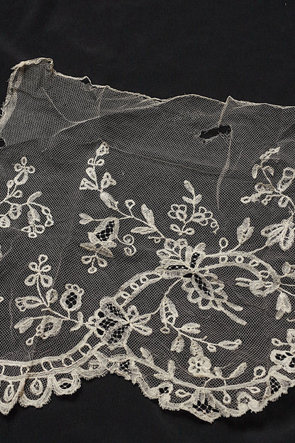 アンティークレース dentelle antique lace　アプリカッションアングレテール190cm