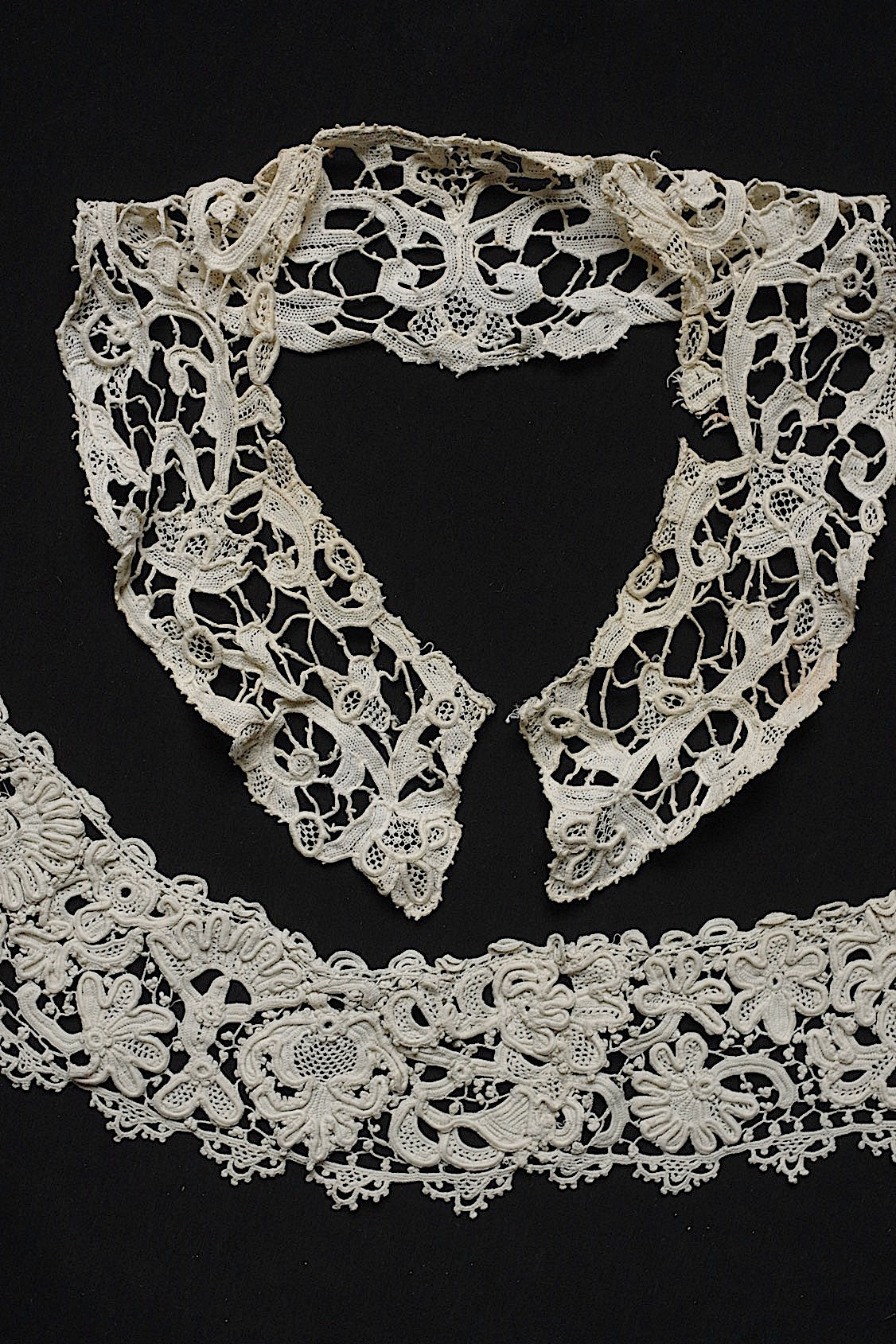 Antique lace dentelle antique lace 2 types