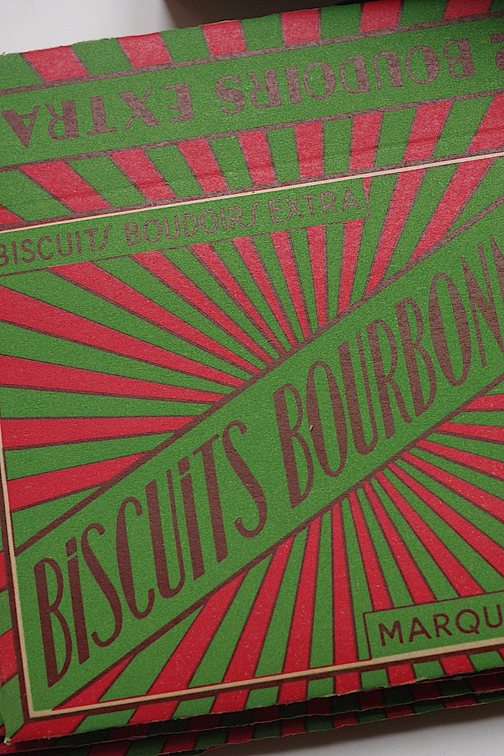 Vintage box for biscuits