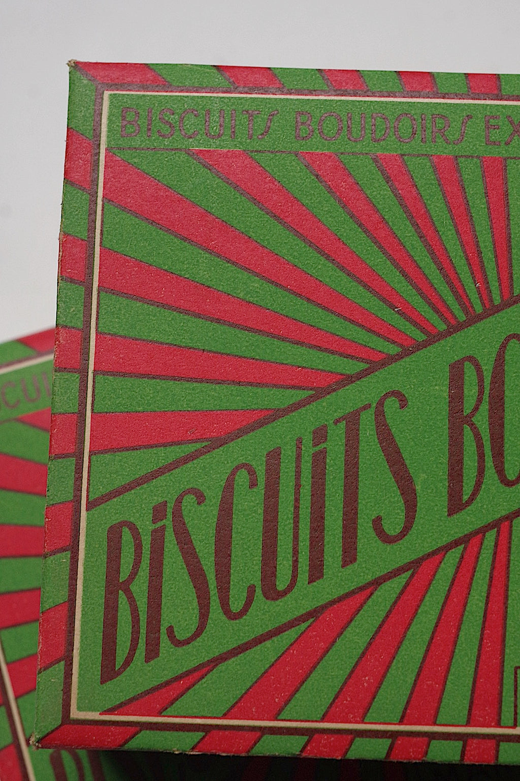Vintage box for biscuits