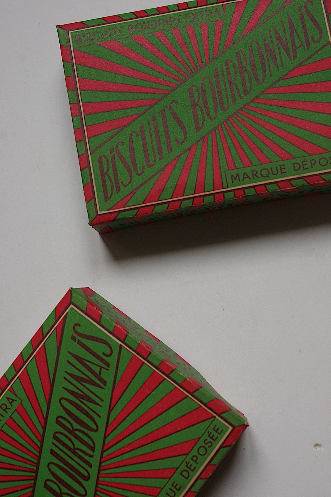 ヴィンテージ箱　vintage boite pour biscuits