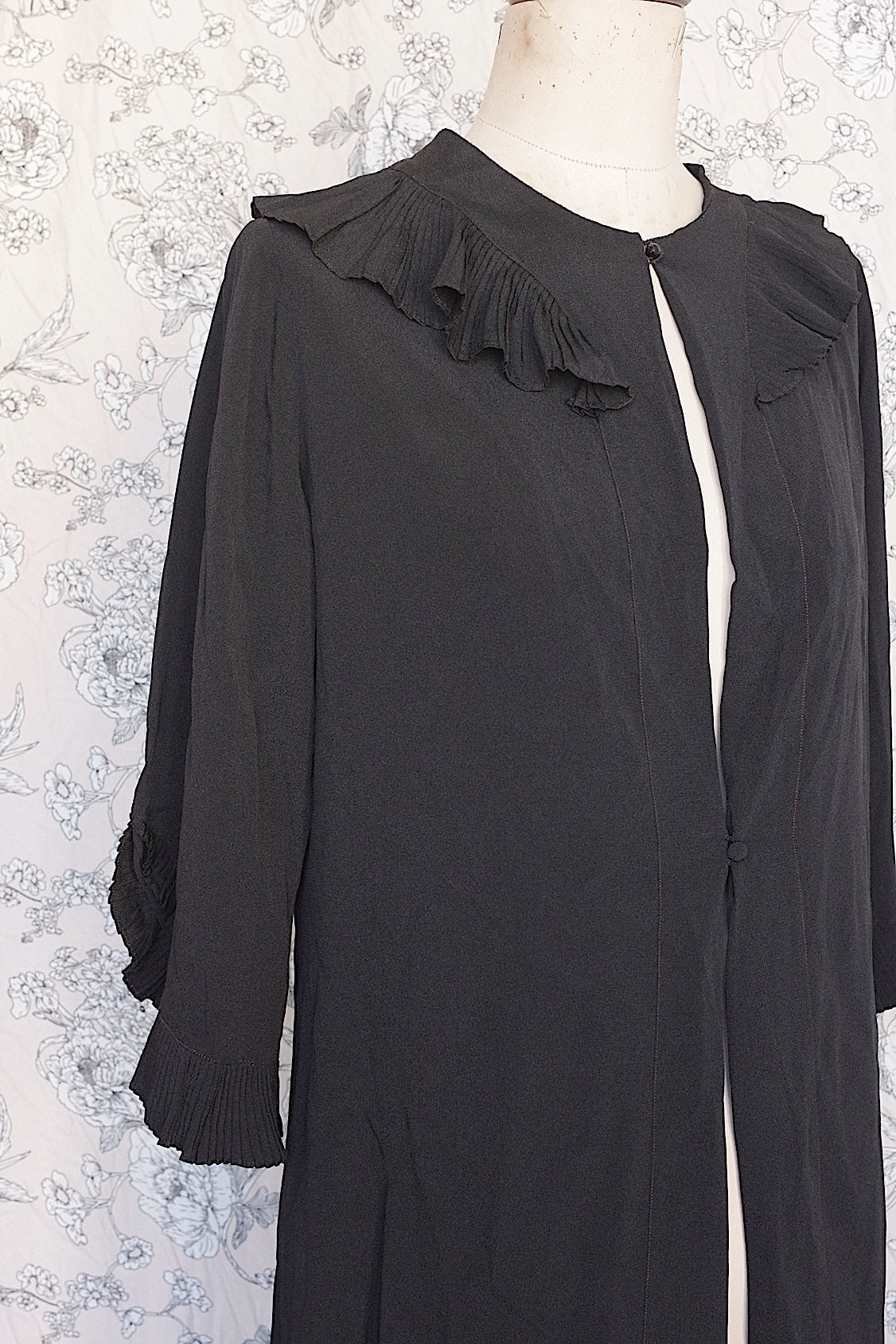 Antique coat vêtement antique silk haori