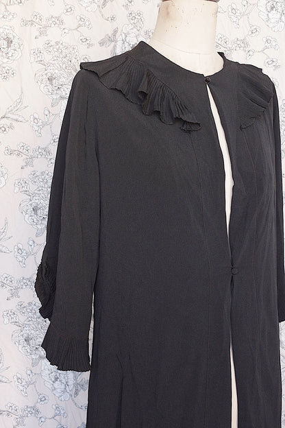 Antique coat vêtement antique silk haori