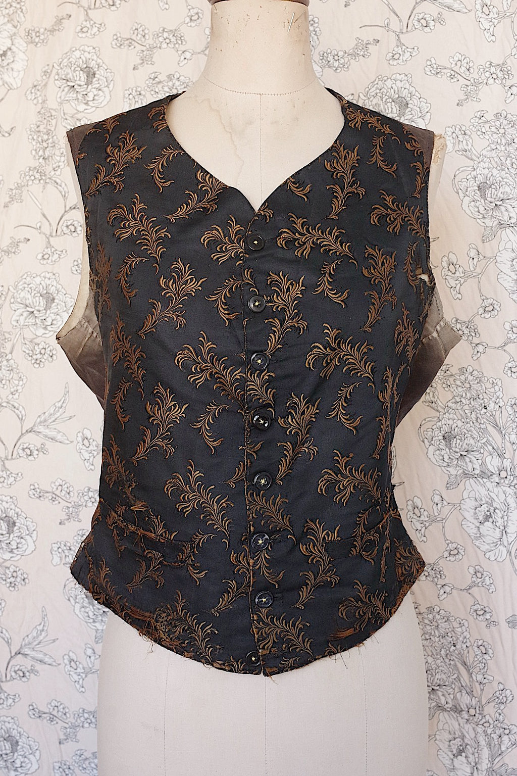 アンティークジレ vêtement antique monsieur