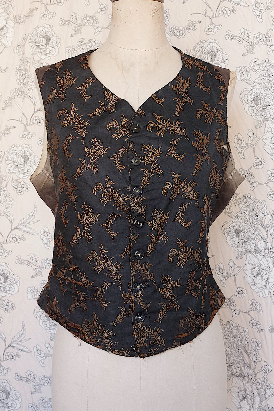 アンティークジレ vêtement antique monsieur