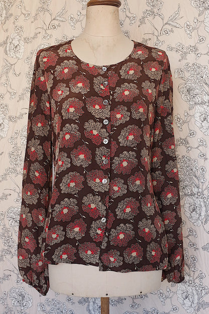 ヴィンテージブラウス vêtement vintage cacharel