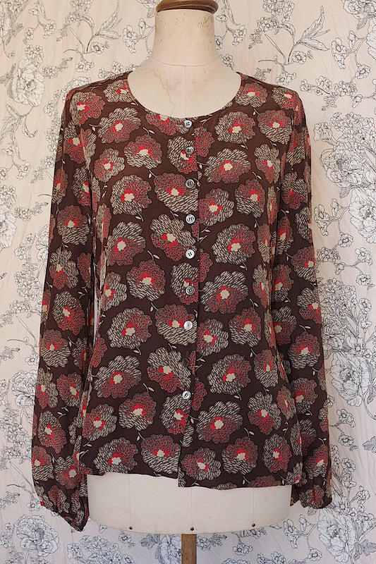 ヴィンテージブラウス vêtement vintage cacharel