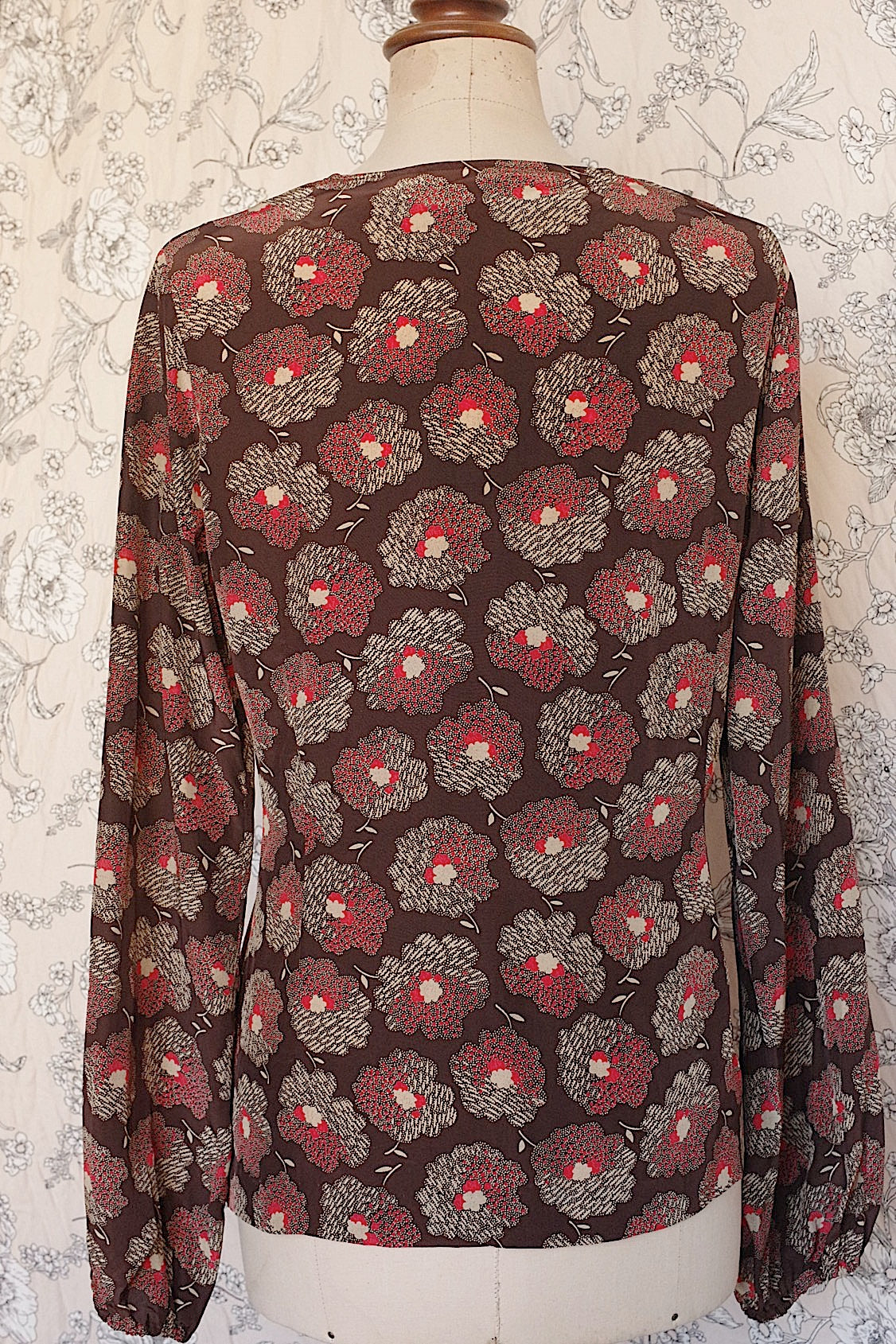 ヴィンテージブラウス vêtement vintage cacharel