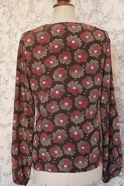 ヴィンテージブラウス vêtement vintage cacharel