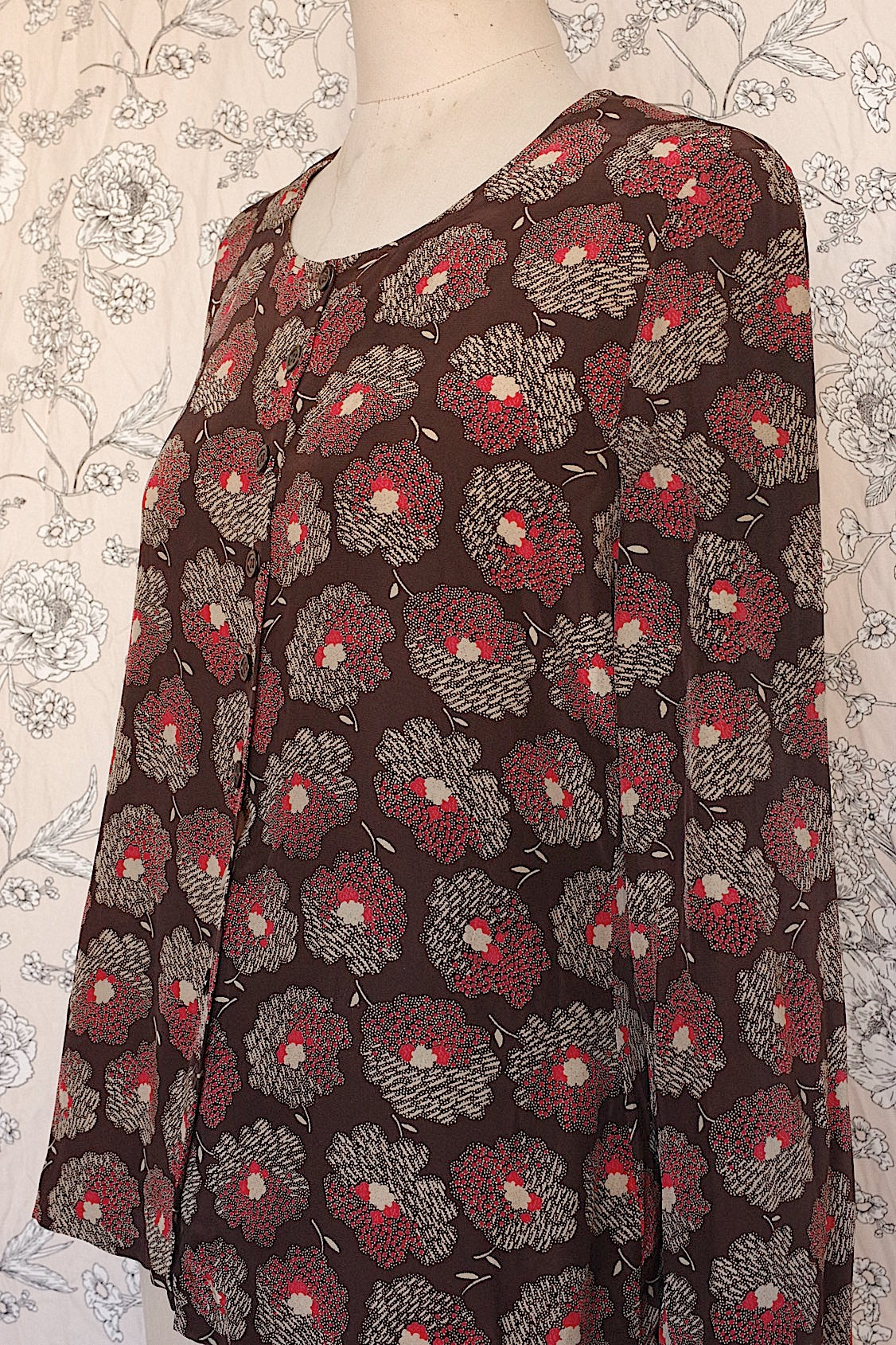 ヴィンテージブラウス vêtement vintage cacharel