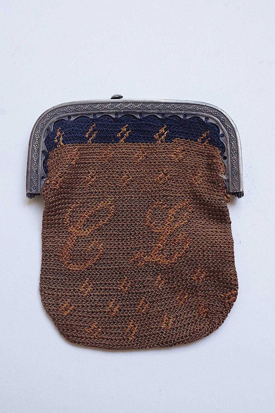 Antique coin case porte de monnaie antique