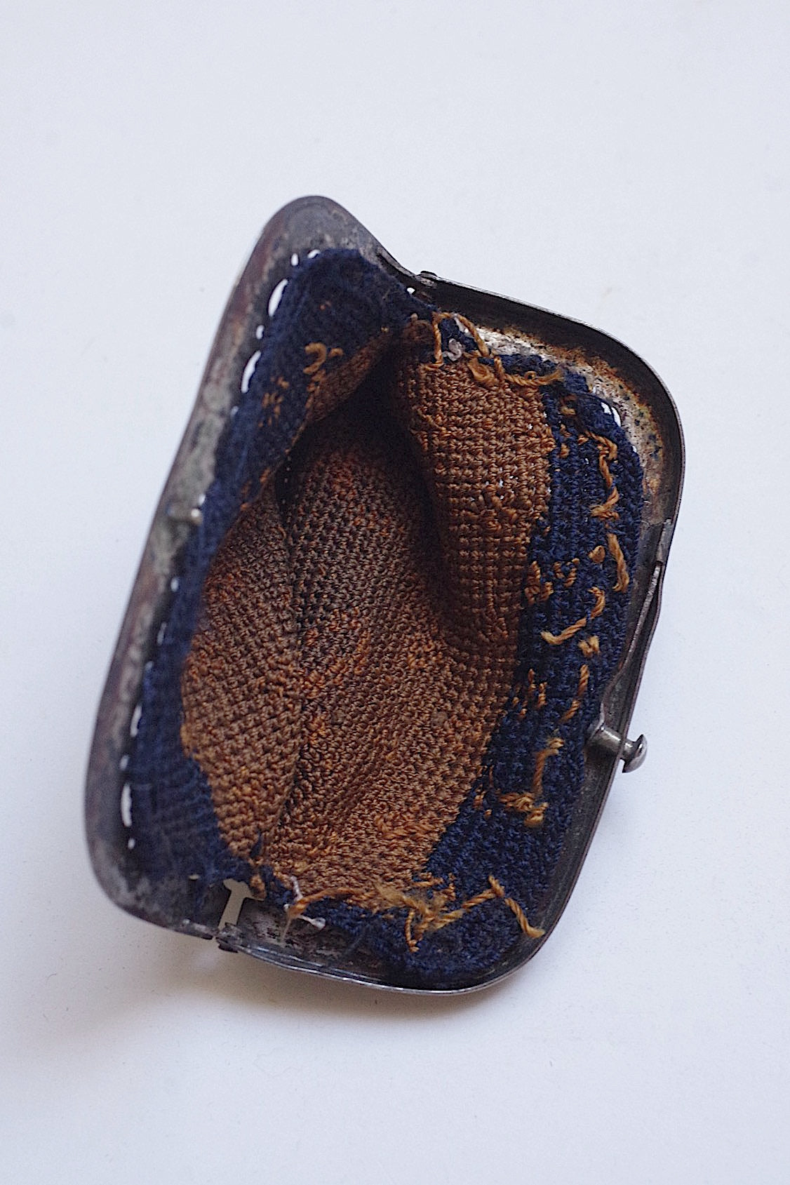 Antique coin case porte de monnaie antique