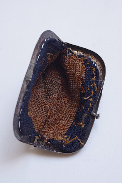 Antique coin case porte de monnaie antique