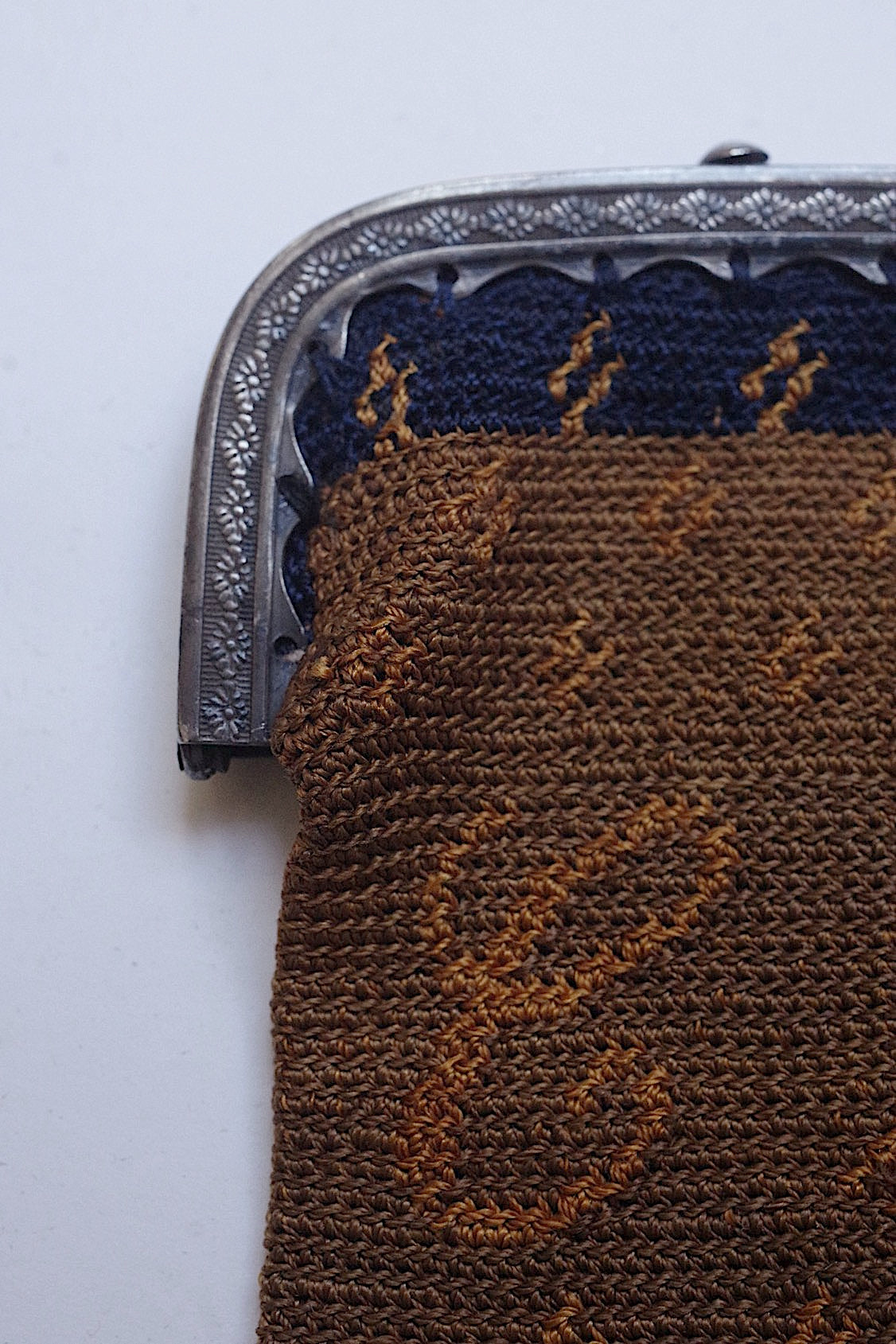 Antique coin case porte de monnaie antique