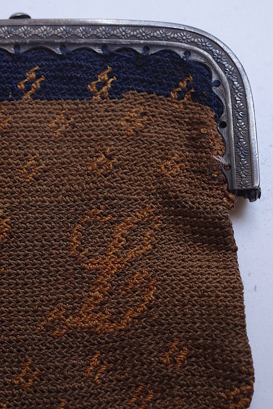 Antique coin case porte de monnaie antique