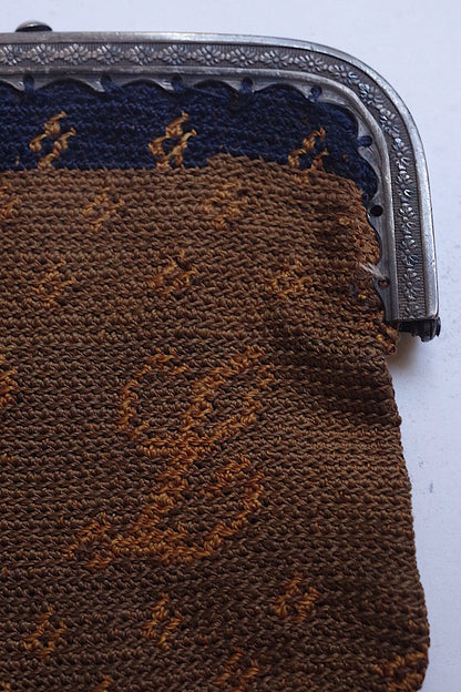 Antique coin case porte de monnaie antique