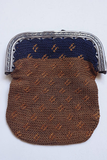 Antique coin case porte de monnaie antique