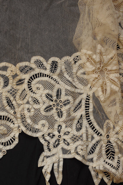 アンティークレース　dentelle ancienne bas d'aube