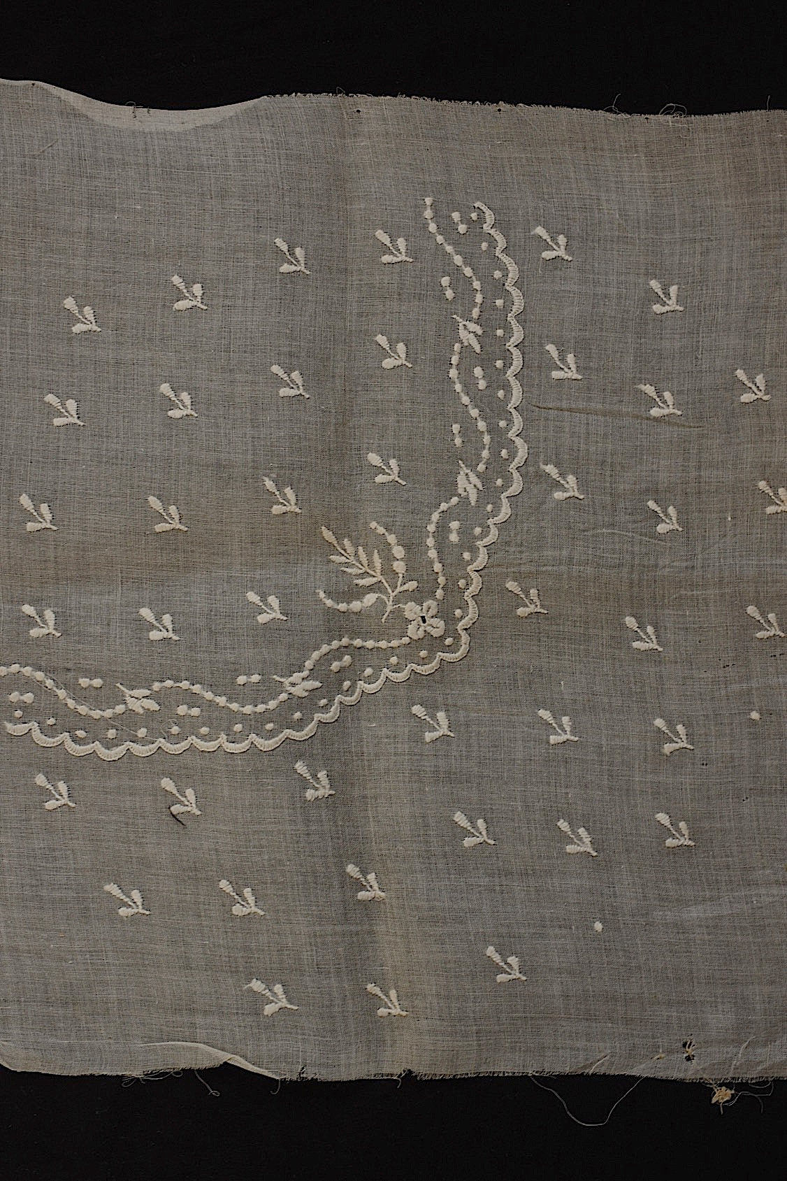 アンティークレース　dentelle ancienne 刺繍ハギレ